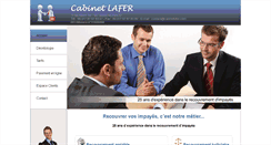 Desktop Screenshot of cabinetlafer.com